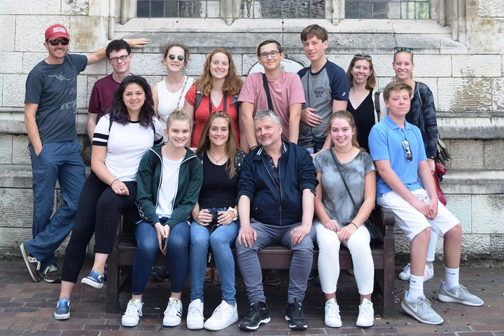 Declan and 'Travel for Teens' group - 2017